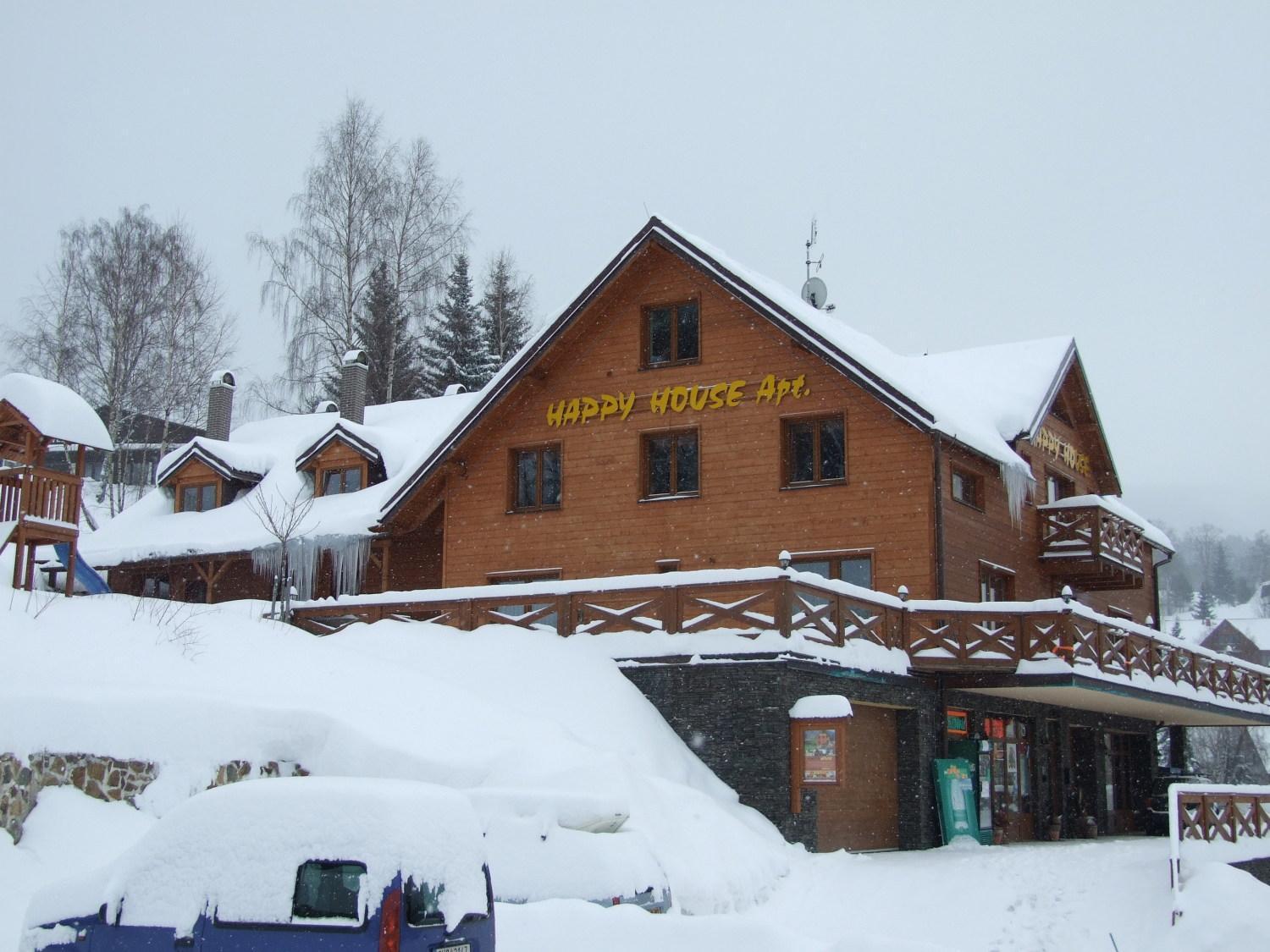 Happy House Apartments & Sauna Špindlerŭv Mlýn Εξωτερικό φωτογραφία