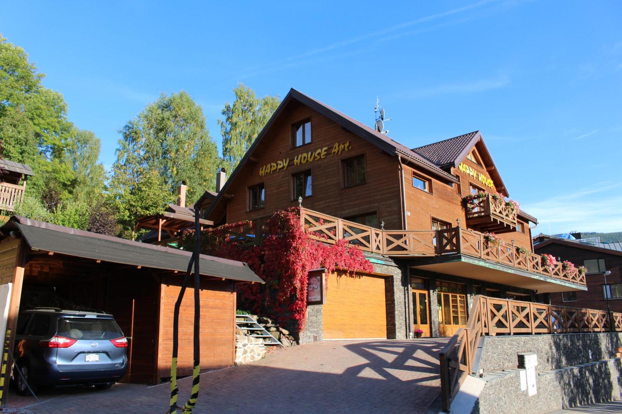 Happy House Apartments & Sauna Špindlerŭv Mlýn Εξωτερικό φωτογραφία