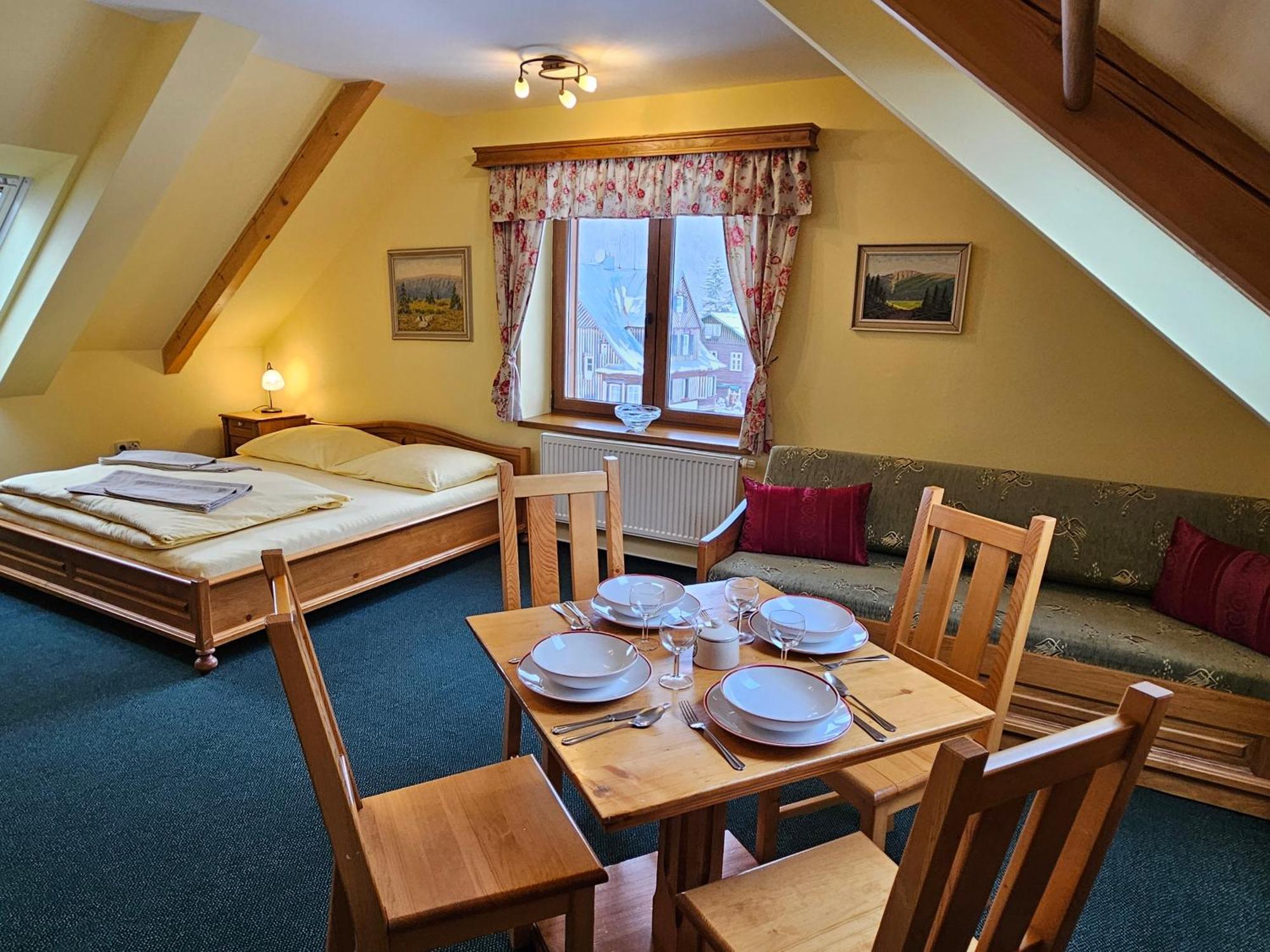Happy House Apartments & Sauna Špindlerŭv Mlýn Εξωτερικό φωτογραφία