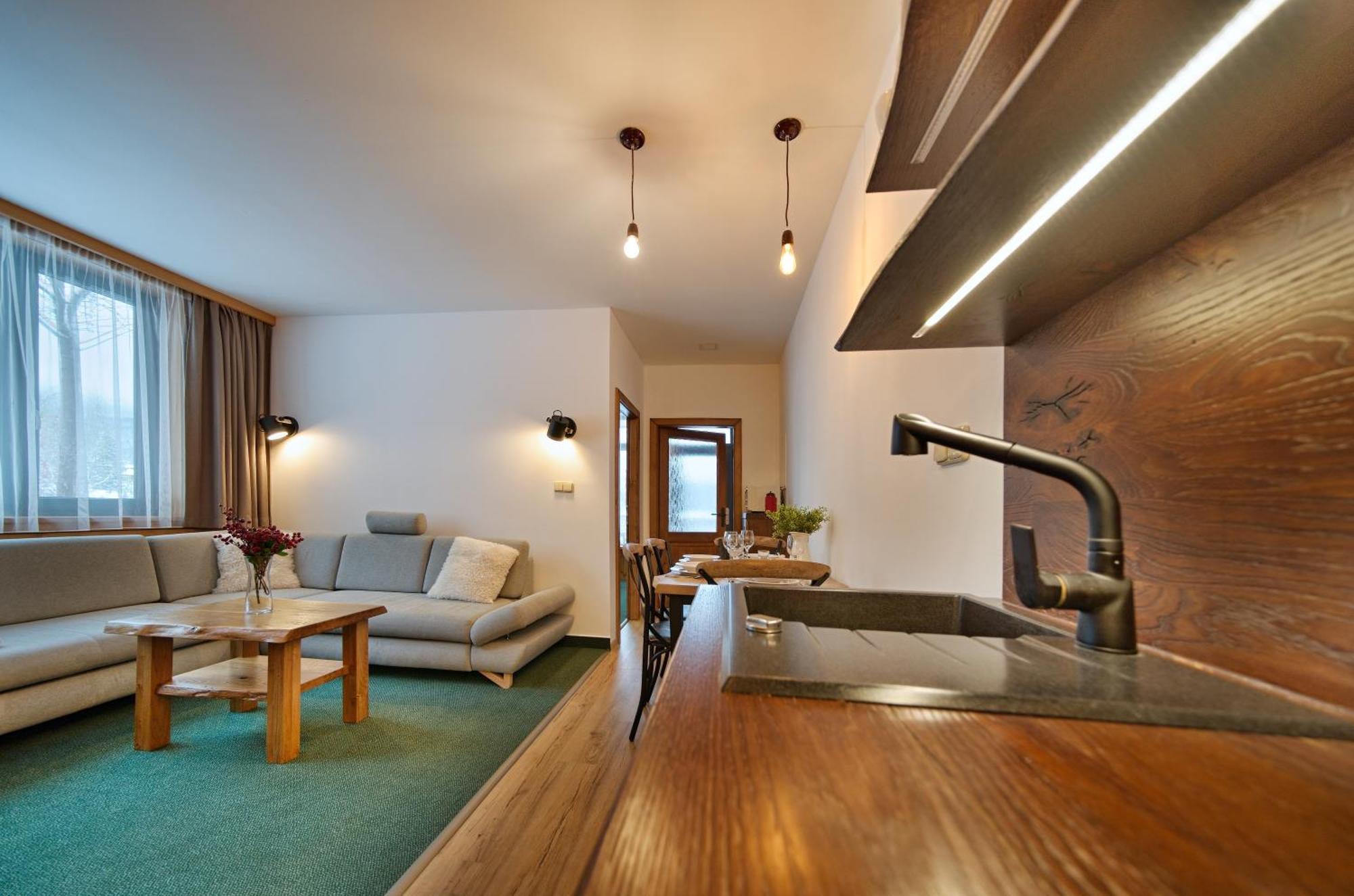 Happy House Apartments & Sauna Špindlerŭv Mlýn Εξωτερικό φωτογραφία