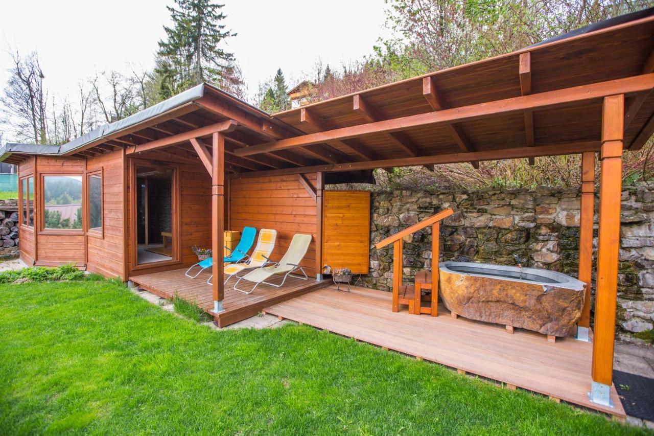 Happy House Apartments & Sauna Špindlerŭv Mlýn Εξωτερικό φωτογραφία